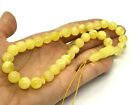 Islamic 33 Prayer Beads Gift Round Natural Baltic Amber Tasbih Rosary 15g 10552