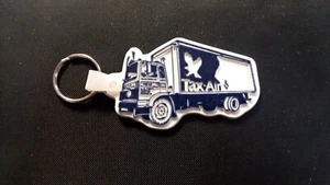 Tax Airfreight, INC. Rubber White Keychain Key Ring - Picture 1 of 2