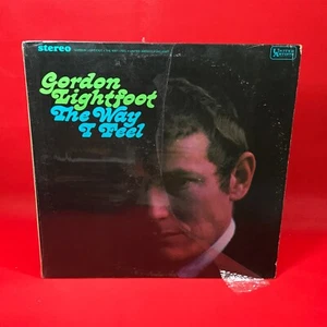 GORDON LIGHTFOOT The Way I Feel 1967 US vinyl LP Canadian Railroad Trilogy - Picture 1 of 4