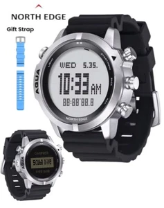 NORTH EDGE Digital Diving & Out Door Wrist Watch Computer Scuba & Free Diving - Picture 1 of 26