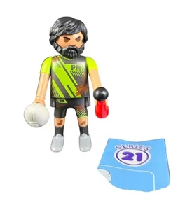 Playmobil Figures Serie 21 - Football Spieler / Rugby Spieler / Footballer - Picture 1 of 1