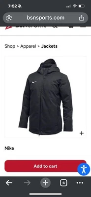 Куртка мужская командная Nike Down Fill Storm Fit Park черная XL DJ6526-010 - Изображение 1 из 4