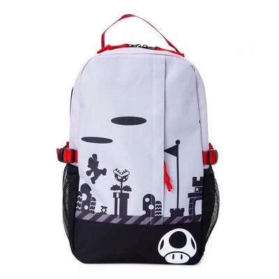 Mochila para Laptop Super Mario Bros Paisaje Champiñón 18" Multicolor Foto 1 de 4