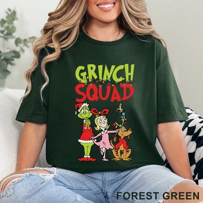 Camisa Grinch Squad, Camisa Retro Navidad, Camisa Feliz Navidad, Grinch 203702 Foto 1 de 4