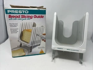 Presto Bread Slicing Guide Homemade 08610 1990s Retro Vintage Used In The Box - Picture 1 of 5