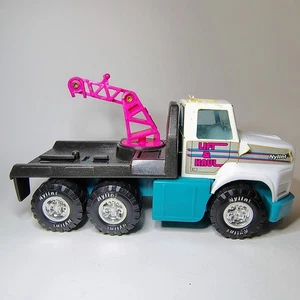 Nylint 8" Die-Cast Tow Truck Lift & Haul White, Blue, Pink - Picture 1 of 10