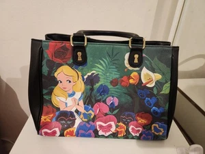 Rare Loungefly Alice In Wonderland Flower Garden Handbag - Picture 1 of 12