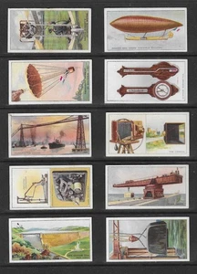 Wills 1926 FAMOUS INVENTIONS Set Zigarettenkarten - Bild 1 von 5