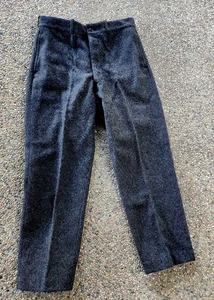 Vintage Woolrich Wollhose Herren Gr. 32/30 grau Malone dicke Jagdhose  - Bild 1 von 4