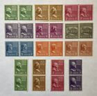 US #839-51 1939 Prexie 1c -10c Horiz/Vert Coil LP’s MNH-$139.90 SCV