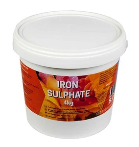 Iron Sulphate Fertiliser 4kg SREDA Fertilizer Weeding Weed Killer Moss Removal - Picture 1 of 3