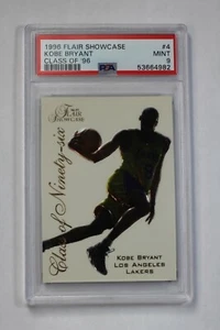 1996-97 Flair Showcase KOBE BRYANT Class of '96 #4 Rookie RC Graded PSA 9 Mint - Bild 1 von 2