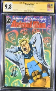 * ANIMAL Man #2 CGC 9.8 SS Signed Bolland (1988) Morrison Classic (4492393006) * - Picture 1 of 2