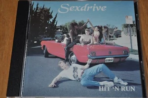 SEXDRIVE Hit N Run CD 1994 ROMAN rec HARD ROCK indie RARE - Imagen 1 de 3