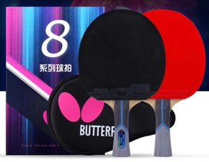 Butterfly Table Tennis Paddle / Bat / PingPong Racket TBC-802 TBC802 w/Case, AUD - Picture 1 of 9