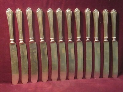 *1* CUCHILLO DE CENA HAMILTON STERLING ALVIN 8 7/8" 15g Mono N   Foto 1 de 3