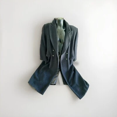 Giorgio Armani Le Collezioni Wool Cashmere Trench Coat Men’s Womens Size 14 - Image 1 of 4