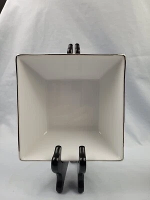 5 CHARTER CLUB GRAND BUFFET ПЛАТИНОВЫЙ КВАДРАТНЫЙ СУП ЗЕРНОВЫЕ РИСОВЫЕ МИСКИ РЕДКИЕ ТРУДНО НАЙТИ.  21 - Изображение 1 из 4