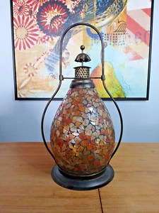 Dekorative Glas Mosaik Kerzenlaterne 19 Zoll - Bild 1 von 5