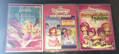 Strawberry Shortcake Berry Hi-Tech Fashion , Very Berry 2 pack & Barbie DVD - Image 1 of 2