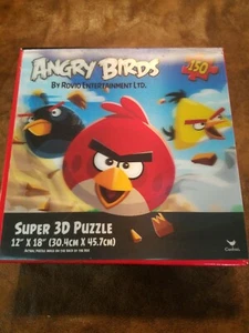 Neu Angry Birds Super 3D Puzzle Rovio Entertainment LTD 150 Teile 12" x 18" - Bild 1 von 4