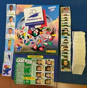 ALBUM VUOTO+SET COMPLETO 561 FIGURINE FRANCE 98 PANINI+IRAN-ENTRA DESCRIZIONE - Foto 1 di 12