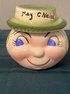 VTG  1950s Rare DeForest California Pottery May O'Naise Jar Pixieware  #G - Picture 1 of 7