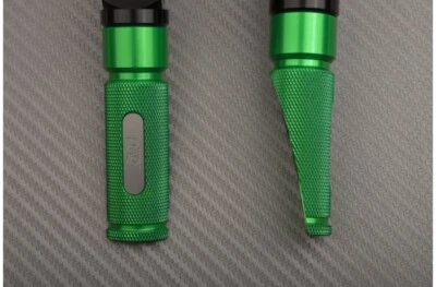 Pareja Reposapiés Trasero Verde-Titanio 77mm BMW K1200RS K1200 RS 2002-2005 - Изображение 1 из 4