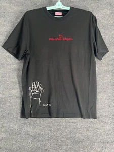 Jean Michel Basquiat Shoe Palace T Shirt Men's 2XL Black "The Great Seal" - Picture 1 of 10