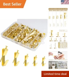 202 PCS Frame Hanger Kit, 10Lb, 20Lb, 30Lb, 50Lb&100Lb Picture Hanging Hardware - Picture 1 of 11