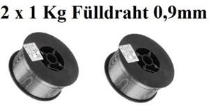 2 x 1KG Fülldraht 0,9mm SCHWEIßDRAHT MIG MAG  E71T-GS  FLUX CORED - Bild 1 von 3