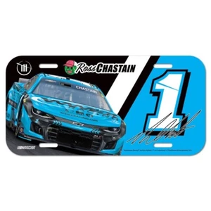 ROSS CHASTAIN #1 WWEX TRACKHOUSE RACING NASCAR NUMMERNSCHILD WATERMELON MAN - Bild 1 von 1