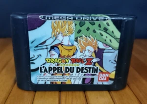 VINTAGE BANDAI MEGA DRIVE DRAGON BALL Z THE CALL OF DESTINY FRENCH PAL VERSION - Picture 1 of 4