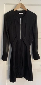 SANDRO - Women’s Black Dress Size EUR 2 / UK 10 - Picture 1 of 12