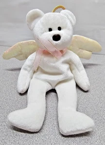 Ty Beanie Baby Halo The Bear DOB August 31, 1998 - Picture 1 of 6