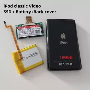 Black 128GB ZIF/CE For ipod classic video Replace MK3008GAH MK8010GAH MK1634GAL - Picture 1 of 3
