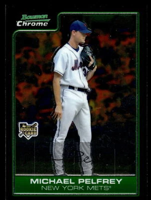 2006 Bowman Draft Picks & Prospects #BDP45 Mike Pelfrey Chrome - Image 1 of 2
