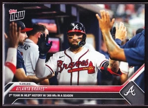 Atlanta Braves 300 HR Temporada Kevin Pillar Matt Olson 2023 Topps Ahora #922 Base - Imagen 1 de 2