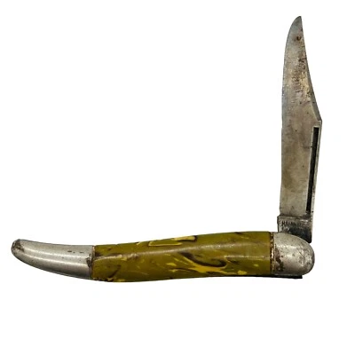 Navaja de Bolsillo Plegable Marca Hammer De Colección Hoja Única de 3.5" EE. UU. Foto 1 de 4