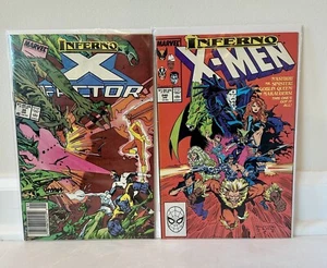 Inferno - Lote de 2 cómics: X-Men #240, X-Factor #36 - En estado bastante bueno/casi nuevo Marvel Comics - Imagen 1 de 1