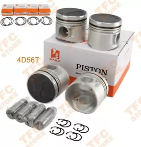 PISTON & RING SET MITSUBISHI 4D56 4D56T FOR MD377962 *New*π₯ - Picture 1 of 4