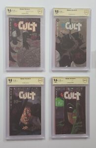 Batman: The Cult 1-4 COMPLETE SET SIGNED BY JIM STARLIN CBCS 9.8 9.6