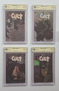 DC Comics Batman: The Cult 1-4 COMPLETE SET SIGNED BY JIM STARLIN CBCS 9.8 9.6 - Picture 1 of 9