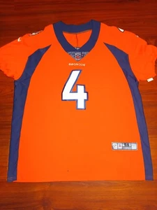 Maglia Nike Orange Denver Broncos Case Keenum #4 - adulto 2XL - Foto 1 di 5