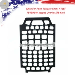 10 piezas para superposición de teclado Psion Teklogix Omnii XT15f 7545 MBW (58 teclas) - Imagen 1 de 2
