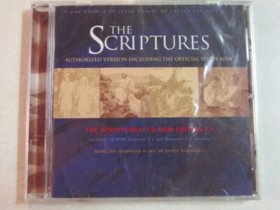 THE SCRIPTURES AUTHORIZED VERSION OFFICIAL STUDY AIDS CD-ROM EDITION 1.1 SEALED - Image 1 of 4