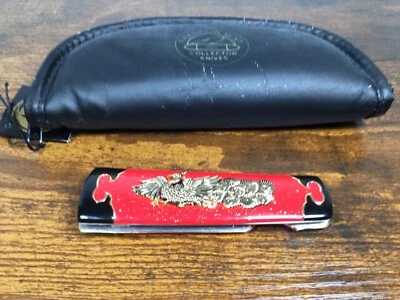 "FIREBIRD OF THE HEAVENS" (Phoenix) Tanto Collector Knife Franklin Mint Samurai  - Image 1 of 4