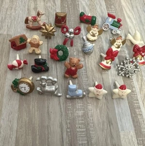 Avon Wonderful Countdown To Christmas Advent Replacement Ornament Parts 24 - Picture 1 of 5