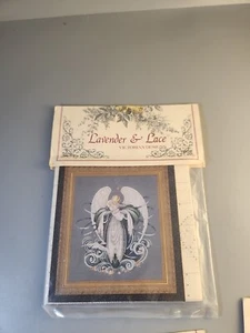 Lavendel & Spitze Engel des Meeres nur Kreuzstichkarte - Bild 1 von 2