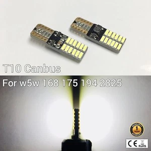 T10 W5W 194 168 2825 175 12961 Reverse Backup Light 6K White SMD Canbus LED M1 A - Picture 1 of 1